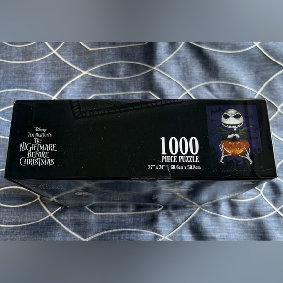 Disney Nightmare Before Christmas Jack Skellington 1000 piece puzzle (m) - Picture 4 of 5